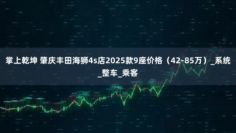 掌上乾坤 肇庆丰田海狮4s店2025款9座价格（42-85万）_系统_整车_乘客